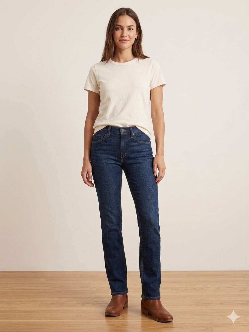 Madewell Indigo Straight-Leg Jeans